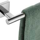 KOKOSIRI Bath Towel Bar Bathroom Towel Holder for Toilet Kitchen 24 Inch Necklace Holder  Polished Chrome Stainless Steel B4005CH-L24