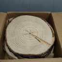 Rustic Wood Slices Set of (12) 9-10 inch Wood Slices! Wood centerpieces, Natural Wood Rounds (12)