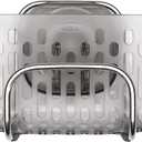 OXO Good Grips Stronghold Suction Sinkware Organizer Gray, One Size, Suction Sink Caddy