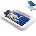 USHMA Toddler Travel Bed, Portable Inflatable Toddler Bed | Kids Air Mattress | Kids Travel Bed Blow Up Mattress with Sides, Idea for Road Trip Camping Sleepovers
