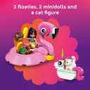 LEGO Friends Unicorn & Flamingo Pool Party Pretend Play Building Toy - Creative Storytelling Playset for Kids for Boys & Girls, Ages 5+ - Birthday Gift Idea for Kids - 42658