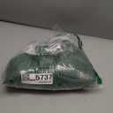 YoungsTex Green Linen Semi Sheer Curtains 72 Inch Length - Light Filtering Drapes with Back Tab Rod Pocket Lightweight for Living Room Window, 2 Panels, 52 X 72 Inch