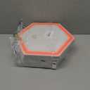 12 Pack Blacklight Acoustic Panels, 14"X 12" X 0.4" Hexagonal UV Reactive Sound Proof Panels for Wall, Sound Absorbing with Self-Adhesive, DIY Decor for Computer Game Room, Bedroom