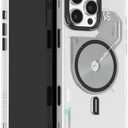 Aulumu A16 for iPhone 16 Pro Magnetic Thermal Case | Updated Camera Control | IMD Technology | Compatible with Magsafe | Complete Wrap-Around | Touch Translucent White
