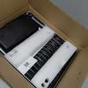 SUNLY Large Dish Drying Rack, Expandable Dish Racks for Kitchen Counter, Space Saving 304 Stainless Steel Drying Rack Kitchen, Extra Large Drainer with Multifunctional Flip Up Pegs, Black