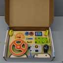 Montessori Toddler Toys - Baby Wooden Busy Board - Sensory Toys with Light Switch - Travel Toys for Educational Toddler Activities for Toddlers 1 2 3 4+ Year Old