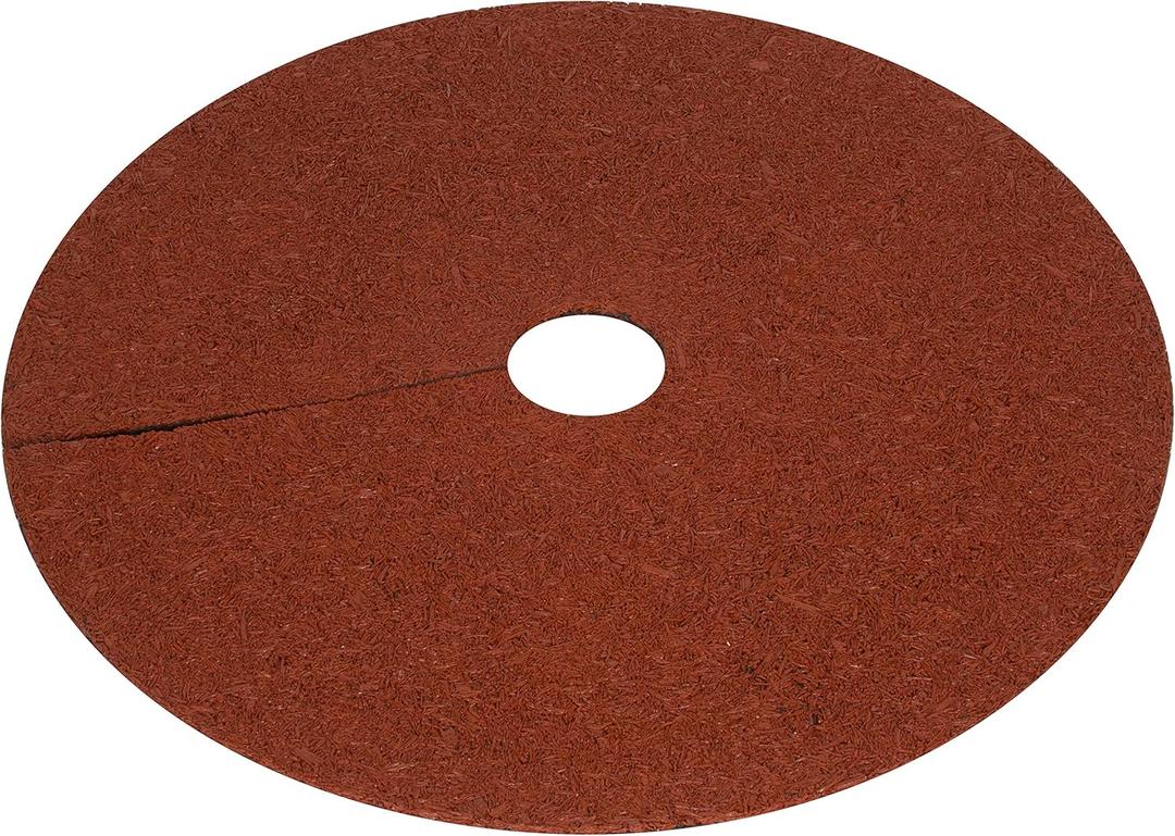 Trademark Innovations Reversible Mulch Ring Tree Protector Mat - 30",Brown