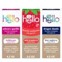 Hello Kids Fluoride Toothpaste Variety Pack, Includes a Strawberry, Unicorn Bubble Gum, and Blue Raspberry Toothpaste, Safe for Ages 2 and Up, 3 Pack, 4.2 Oz Each
