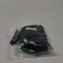 Women's Sexy Fishnet Seamless 2 Piece Outfits Mock Neck Long Sleeve Crop Top Legging Set Club Lingerie Sets (Black) One Size