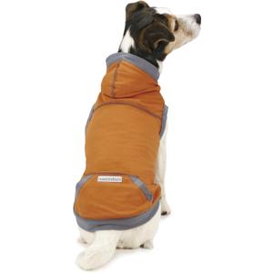 Insect Shield Insect Repellant Lightweight Hoodie for Protecting Dogs from Fleas, Ticks, Mosquitoes & More,Orange,24-Inch