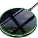 Fast Wireless Charger,20W Max Wireless Charging Pad Compatible with iPhone 17/17 Pro/Pro Max/16/15/14/13/12,AirPods;FDGAO Induction Charge Mat for Samsung Galaxy S25/S24/S23/S20/Pixel/G8 (20W-Mirror Black)