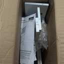 UTEX Over The Toilet Storage Cabinet, Over Toilet Bathroom Organizer with Adjustable Shelves and Double Doors, White