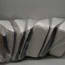 Dog Ramp for Stairs with AntiSlip Bump for Small & Senior Dogs and Cats – Stair Wedges for Dogs with Gentle Slope, Pet Ramp with Washable Cover & SelfSticky Pads for Safe Climbing (Gray, 6 Pack)