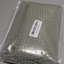 PANGSINNE Sage Green Shower Curtain - Waffle Weave Fabric Heavy Duty for Bathroom, Water Repellent Weighted 256GSM Hotel Quality Machine Washable Bath Curtains with 12 Hooks, 72Wx72H