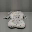 Baby Bath Cushion Pad Newborn Bathtub Mat Infant Bath Supporter Net Baby Bathtub Pillow Non-Slip Floating Bathing Tub Seat (White Star, 28cm*43cm*26cm) (28cm*43cm*26cm, White Star)
