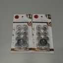 8pc Small Round Chair Leg Protector Grey 2 set