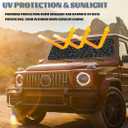 Car Windshield Sunshade Black Leopard, Foldable Front Window Sun Shade, UV Rays & Heat Blocking, Universal Fit for Sedan SUV Truck, 59" x 31.5" Automotive Interior Protector