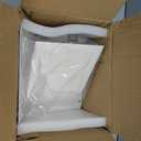 4 Inch Dryer Vent Cover Outside with Mesh and Damper,Wall Vent Exhaust Vent Cover,4" Metal Dryer Vent Cover Outdoor,Exterior Dryer Vent Hood Outlet Cap for Laundry Dryer Range Hood AC Air Vent,White