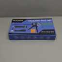 Caulk Gun Kit, Smooth Silicone Caulking Gun and Caulk Remover Tool, Sealant Finishing Tool Grout Scraper for Kitchen Bathroom Window Sink Joint, All in One with Gift Box