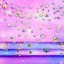 Nymphperi Girls Gymnastics Leotards Long Sleeve Kids Tumbling Outfit Stretchy Bodysuit for Practice (3-4T, Pink Purple Blue)