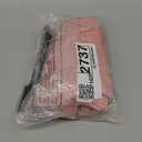 6FT Dusty Rose Arch Cover - Polyester Fitted Wedding Arch Stand Covers Round Top Chiara Arch Backdrop Cover for Birthday Party Banquet Photo Background Decoration