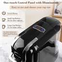 Espresso Machine for Nespresso Capsule, Lavazza Blue & Expert Capsule, Coffee Powder, 19 Bar Pump Pressure Makes Authentic Espresso Coffee, Mini Espresso Coffee Maker with Removable Water Tank.
