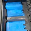 Uthfy 48" Evaporative Air Cooler, 6500 CFM Swamp Cooler with 19 Gallon WaterTank, Outdoor Air Conditioner with 5 Ice Packs, Portable Evaporative Cooler with 120 Oscillation, 3 Speeds for Outdoor Use