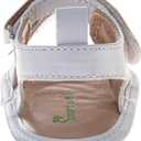 Josmo Baby Girl Sandals Soft Sole Spring Summer Dress Floral, Butterfly & Bow Sandals Size 2-4 Infant (White)