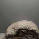 Litanika Comforter Super King Size Set Khaki, 3 Pieces Chevron Tufted Solid Bedding Comforter Sets, Fluffy Bed Set