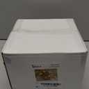 bUCLA 12 Pack Gold Glitter Plastic Serving Bowls - 20 OZ Disposable Snack, Fruit, Chip, Candy Angled Serving Bowls for Party & Thanksgiving