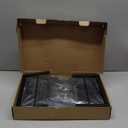 OPNICE Desk Organizer and Accessories, 2-Tier Computer Monitor Stand Riser with Drawer and 2 Pen Holders, Laptop Stand, Office Desk Accessories for Office Supplies, Black