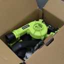 Leaf Blower Cordless with Battery and Charger, 20V Electric Cordless Blower 120MPH Small Leaf Blower, Lightweight Battery Blower Yard Tools Grass Blowers for Lawn Care Patio Backyard Leaves and Dust