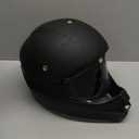 ROOZO Youth Dirt Bike Helmet DOT Certified - Full Face Motorcycle Helmet for Off-Road, ATV, Street Riding, Includes Adjustable Goggles & Protective Gloves (Large, BLACK)