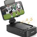 Gifts for Men Women, Phone Stand with Bluetooth Speaker BT5.3, Gifts for Him Dad Who have everything, Phone Holder with Wireless Speaker for iPhone/Android/Tablet, Tech Gadgets,Birthday Gifts for Men