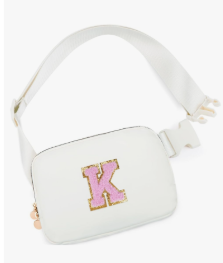 Birthday Gifts for 4 5 6 7 8 9 10 11 12 13 Year Old Girls,Gifts for Teens Kids Daughter Sister Her,Two Way Zipper Crossbody Bag Fanny Pack Belt Bag Cute Trendy Stuff - Cream,K