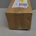 2-Pack Farmhouse Semi Flush Mount Ceiling Light Fixture, Rustic Black Hallway Small Metal Ceiling Lamp Shade for Porch Kitchen Stairway Bedroom Entryway, E26 Base