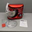 Stand Food Mixer, 6.5 Qt 660W, 6-Speed Tilt-Head , Kitchen Electric Mixer with Stainless Steel Bowl,Dough Hook,Whisk, Beater, Egg white separator (6.5-QT, Red)