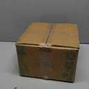 LE TAUCI Succulent Pots, 6.5+8 Inch Ceramic Pots for Plants Indoor, Shallow Round Succulent Planters with Drainage Hole, Set of 2, Reactive Glaze Black