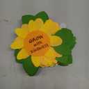 Honoson 24 Pcs Be Kind Sunflower Felt Craft Kit for Kids DIY Grow with Kindness Sign Craft Kit Bulk Summer Sunday School Preschool Students Home Fun Activity Art Projects Teaching Tools