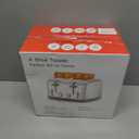 Toaster 4 Slice Retro Stainless Steel,Best Prime 4 Slice Toaster Wide Solt with 7 Shade Settings, Perfect for Waffles, Bagels and More Lainsten T-527