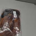 Long 3/4 Women's Wigs Hairpiece Straight With Adjust Black Headband Blonde Highlighted Wig Synthetic Hair 130A 24inches