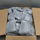 Reading Pillow for Gaming – Extra Large Lap Desk & Arm Rest with Cup & Phone Holder, Adjustable Heights, Laptop Support, Large Pockets – Comfortable for Work, Gaming & Crocheting (Furry Grey)