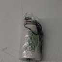 Small Bedside Table Lamp for Bedroom, Minimalist Wood Base & Round Fabric Shade, Mini Cute Cozy Warm White Nightstand Boho Lamp, Study Desk Night Stand Light for Room, Dorm, Nursery, Living Room (Round - Set of 1)