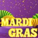 9 Pcs Mardi Gras Letter Ligtht Party Decoration Carnival Masquerade Night Table Letter Sign Deccor for Mardi Gras Party Wall Art Table Decorations