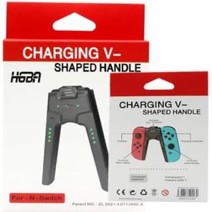 PZHANTIAC Switch/OLED Left and Right Small Handle Charging Grip JOYCON Bridge Charging Grip Handle NS Charging Grip