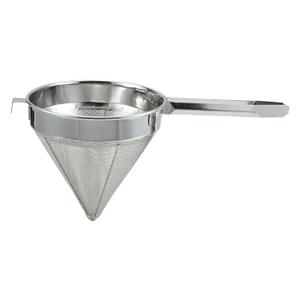 Winco China Cap Strainer, 12-Inch Diameter, Fine Mesh, Medium, Stainless Steel