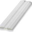 Source One Premium Clear Flexible Deluxe Acrylic Hinge (36 Inch)