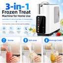 3-in-1 Stainless Steel Slushie Machine, Frozen Treat Machine