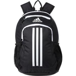 adidas Unisex Kid's Creator Laptop Backpack for Women and Men, Comfortable and Durable Small Athletic Bag, Black/White, One Size