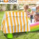 Kids Water Table Cover Fit Rain Showers Splash Pond Water Table Accessories, Waterproof Dust Proof Anti-UV Outdoor Toys Cover, 37-inches w x 22-inches d x25.6-inches